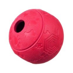 Barry King piłka na przysmaki z labiryntem czerwona M 8 cm