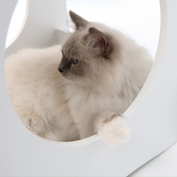 Domek dla kota Catit Vesper Condo 48.5x48.5x80cm, Biały