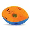 Świecąca piłka footballowa NERF LED, mała, niebieska/pomarańczowa