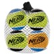 Zestaw piszczących piłek tenisowych NERF Mini, 4,5cm, 4SZT/OPAK