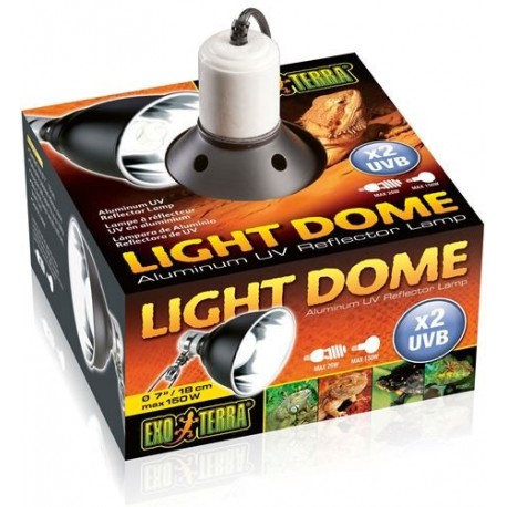 Aluminiowy reflektor UV Light Dome, 18cm