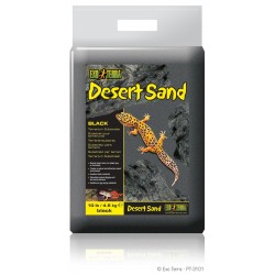 Podłoże Desert Sand, czarne, 4,5kg