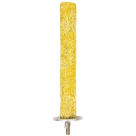 Panama Pet grzęda cementowa, walec, żółty 2,2x15 cm