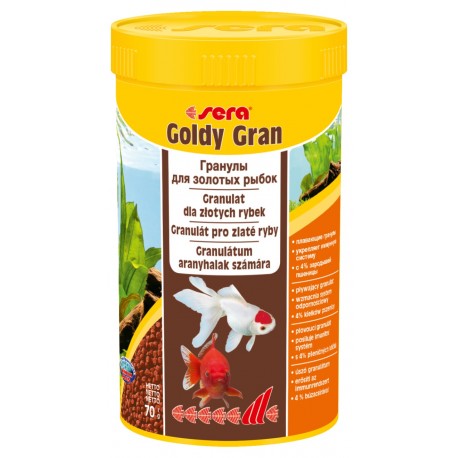 Goldy Gran Nature 250 ml, granulat - pokarm dla złotych rybek