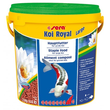 Koi Royal Large 10 l, granulat - pokarm postawowy dla Koi