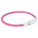 Pierścień z lampą błyskową USB, XS–S: 35 cm/o 7 mm, różowy