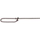 Smycz dławikowa Mountain Rope, L–XL: 1.70 m/ 13 mm, czarno/pomarańczowa