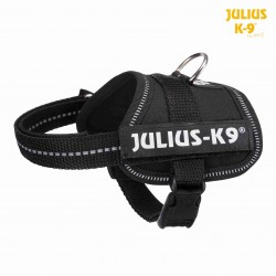 Uprząż Julius-K9 , Baby 2/XS–S: 33–45 cm, czarna