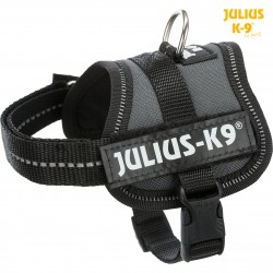 Julius-K9 Powerharness szelki, dla psa, antracyt, Baby 1/XS: 30–40 cm/18 mm