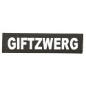 Naklejka na rzep 2 Julius-K9, S, GIFTZWERG