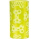 Woreczki na odchody o zapachu cytrynowym, M,20szt x 4 rolki/op żółte