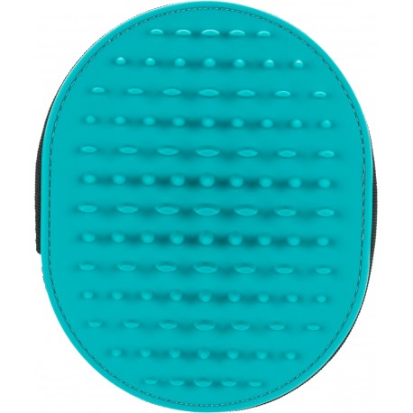 Szczotka do masażu, poliester/silikon/TPR, 11 × 14 cm