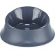Miska, dla psa, niebieska, plastik/guma 0,35l /18 cm