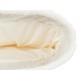 Nelli, legowisko zamknięte, białe/szarobrązowe, 54 × 23 × 65 cm
