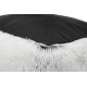 Harvey poduszka, kwadratowa, biało/czarna, 120 x 80 cm