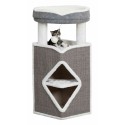Wieża dla kota Arma, 98 cm, szaro/niebieska