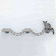 Mostek dla kota do montażu na ścianie, 150x30cm, taupe