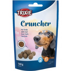 Cruncher, przysmak dla psa, z pstrągiem, 140g