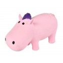 Świnia, zabawka dla psa, lateks, z dźwiękiem, 13x5x8cm, różowa