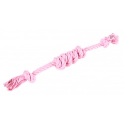 Sznur dla psa, 47cm, różowy