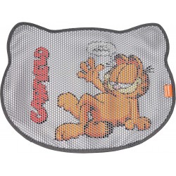 Garfield, dwuwarstwowa mata pod kuwetę, szara, 58,5x44cm