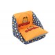 Garfield, Legowisko dla kota domek, pomarańczowo-niebieskie, 37x37x37cm