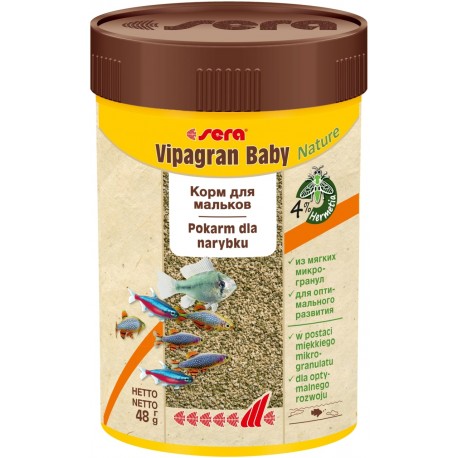 Vipagran Baby Nature 100 ml, granulat - pokarm wspierający wzrost