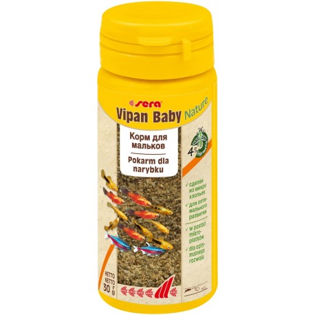 Vipan Baby Nature 50 ml, płatki - pokarm wspierający wzrost