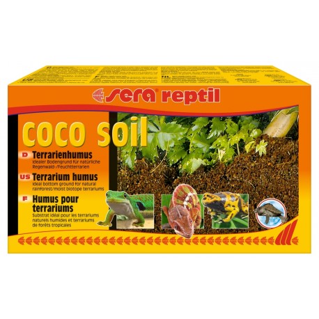 Podłoże do terrarium Reptil Coco soil, 640g