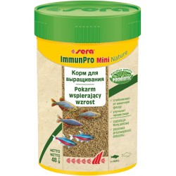ImmunPro Mini Nature 100 ml - pokarm wolnotonący dla ryb poniżej 4cm