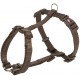 H-harness, szelki, dla psa, orzech laskowy, taśma parciana, L–XL: 75–120 cm/25 mm