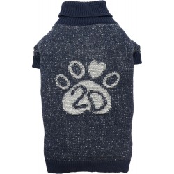 Sweter z łapą, ciemnoniebieski, SD-XS 18-20cm/31-33cm