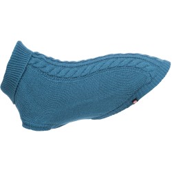 Kenton, pulower, dla psa, niebieski, S: 33 cm