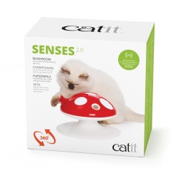 Catit Senses Mushroom, zabawka, dla kota, 15 x 24 cm, na baterie
