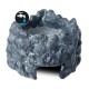 Wet Rock, kryjówka z miską, do terrarium, ceramiczna, S, 13x9,5x7,5cm, 55ml, narożnikowa