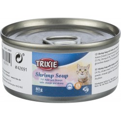 Shrimp Soup, przysmak zupa, dla kota, kurczak i krewetki, 80 g