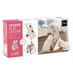 Vesper Play Center, drapak, dla kota, biały, 15.5 x 50 x 27 cm