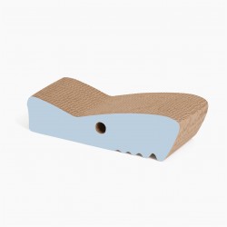 Zoo Scratcher Rekin, drapak, dla kota, kartonowy, 44 x 18,5 x 12,5 cm
