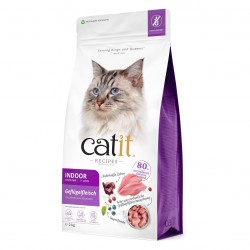 Recipies Indoor Adult, karma sucha, dla dorosłych kotów niewychodzących, drób, 2 kg