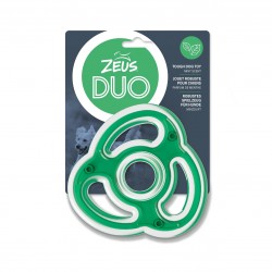 Zeus Duo, Ninja Star, gryzak, dla psa, zielony, TPR, 13 x 2 x 13 cm, zapach mięty