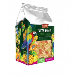 Vitaline Tropikalne owoce dla ptaków egzotycznych 200g, 4szt/disp