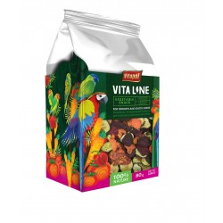 Vitaline Warzywna przekąska dla papug i ptaków egzotycznych 80g, 4szt/disp