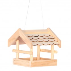 Karmnik dla ptaków, drewniany, 22x21,5x20cm