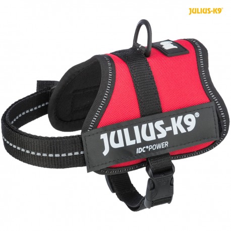 Szelki dla szczeniąt Julius-K9, 2/ XS–S: 33–45 cm, czerwone