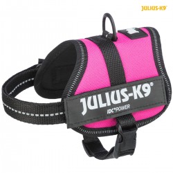 Uprząż Julius-K9, Baby 2/XS–S: 33–45 cm, fuksja