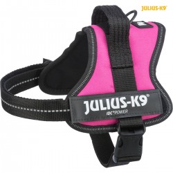 Uprząż Julius-K9, Mini/M: 51–67 cm, fuksja