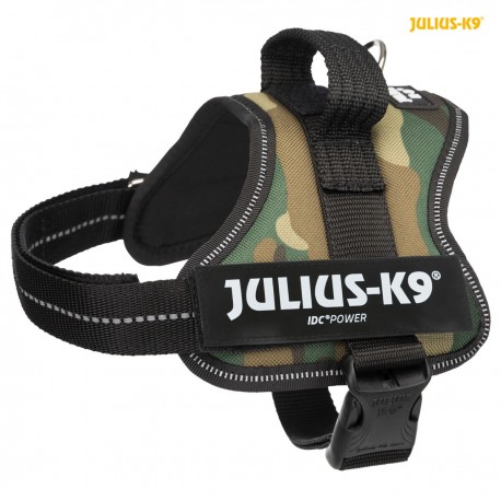 Julius-K9 Harness, Mini/M: 51–67 cm, camouflage