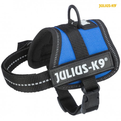 Uprząż Julius-K9 , Baby 1/XS: 30–40 cm,niebieska