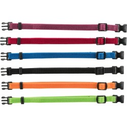 Obroże dla szczeniąt JUNIOR, S–M: 17–25 cm/10 mm, 6 szt, różne kolory