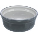 Miska ceramiczna, dla psa/kota, szara, 0,6 l/ 15 cm, pasuje do TX-24536